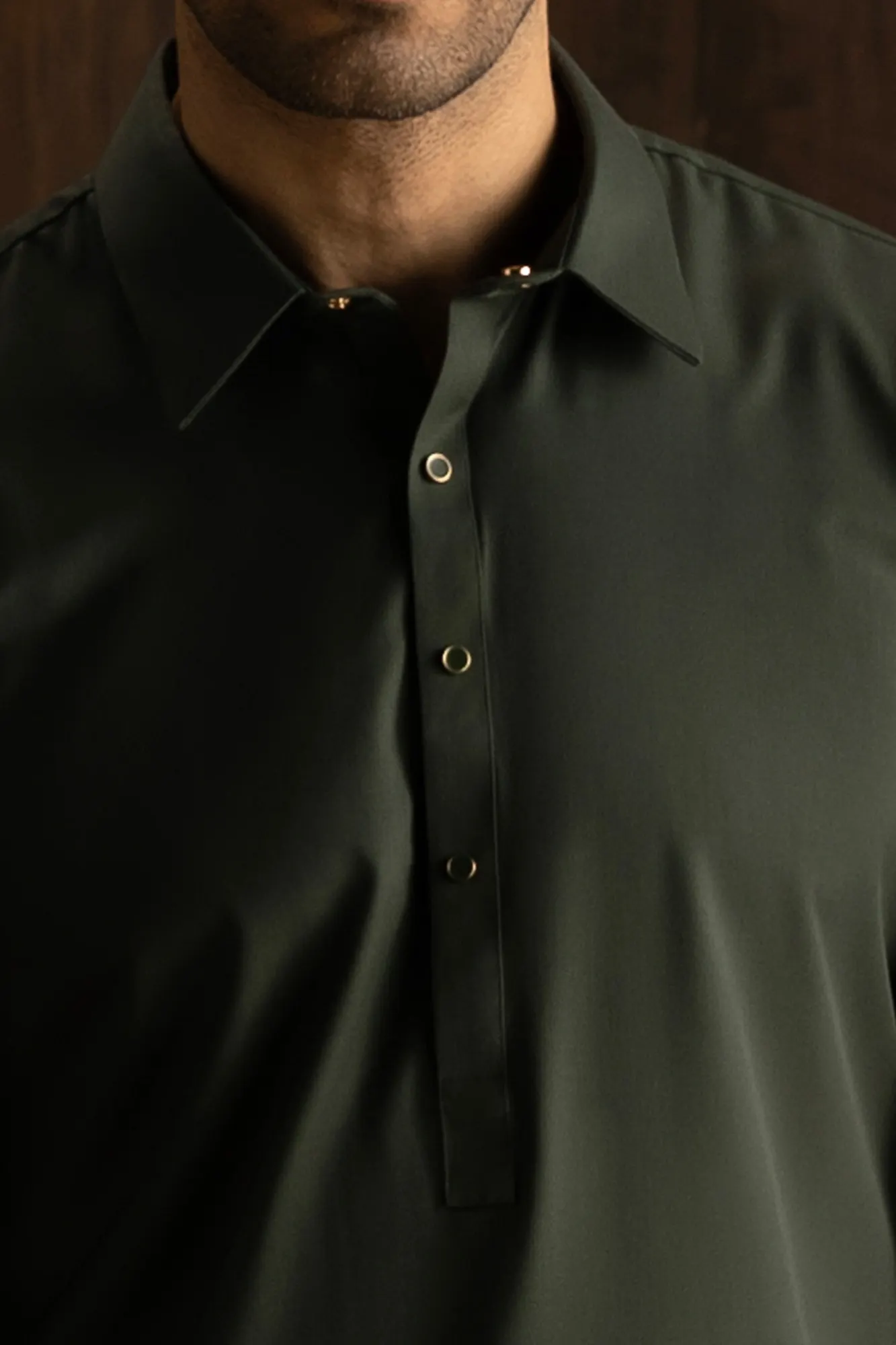 MALMO - MILITARY GREEN EXCLUSIVE KAMEEZ SHALWAR